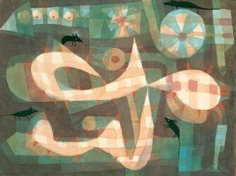 Le nœud coulant barbelé avec les souris (Paul Klee) - Muzeo.com