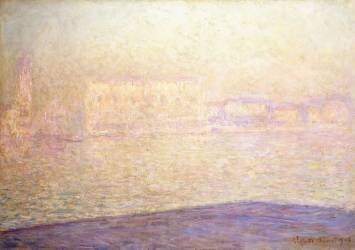 Le Palais Ducal vu de Saint-Georges Majeur (Claude Monet) - Muzeo.com