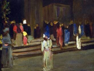 Le parc de saint Cloud (Wassily Kandinsky) - Muzeo.com