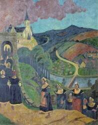 Le pardon de Notre-Dame-des-Portes à Châteauneuf-du-Faou (Paul Serusier) - Muzeo.com