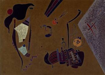 Le Petit rond rouge (Wassily Kandinsky) - Muzeo.com