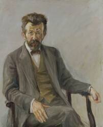Le poète Richard Dehmel (Max Liebermann) - Muzeo.com
