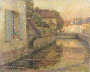Le pont de Gisors (Henri Le Sidaner) - Muzeo.com