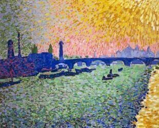 Le Pont de Waterloo, 1906 (André Derain) - Muzeo.com