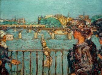 Le Pont des Arts (Pierre Bonnard) - Muzeo.com