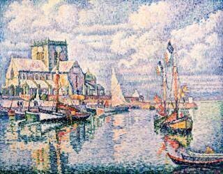 Le port de Barfleur (Paul Signac) - Muzeo.com