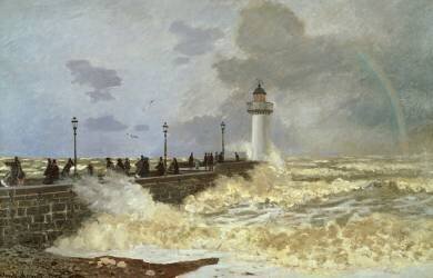 Le Quai du Havre (Claude Monet) - Muzeo.com