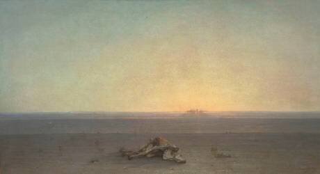 Le Sahara, Autre titre : Le désert (Gustave Guillaumet) - Muzeo.com