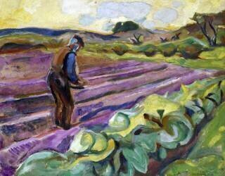 Le semeur (Edvard Munch) - Muzeo.com