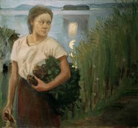 Le serviteur du sauna (Akseli Gallen-Kallela) - Muzeo.com