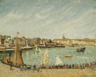 Le soleil de l'après-midi (Camille Pissarro) - Muzeo.com