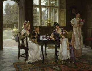 Le temps des roses (Charles Haigh-Wood) - Muzeo.com
