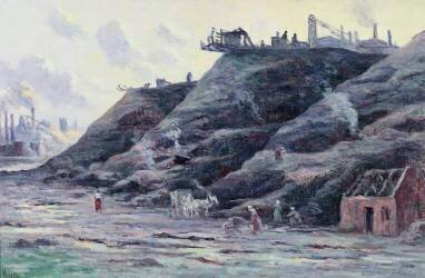 Le terril (Maximilien Luce) - Muzeo.com