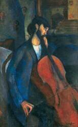 Le violoncelliste (Amedeo Modigliani) - Muzeo.com