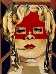 Le Visage de Mae West, 1935 (Salvador Dali) - Muzeo.com