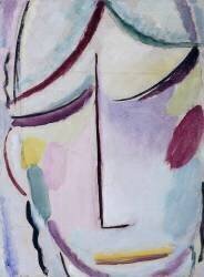 Le visage du Sauveur (Alexej von Jawlensky) - Muzeo.com