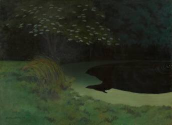 L'étang (Félix Vallotton) - Muzeo.com