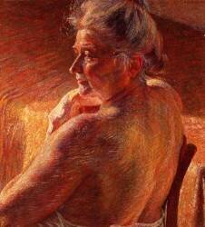 L'effet de la lumière du soleil (Umberto Boccioni) - Muzeo.com