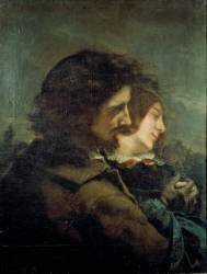 Les Amants dans la campagne (Gustave Courbet) - Muzeo.com