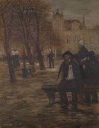 Les anciens convalescents (Jean-François Raffaelli) - Muzeo.com