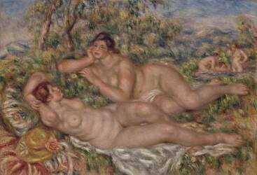 Les baigneuses (Auguste Renoir) - Muzeo.com