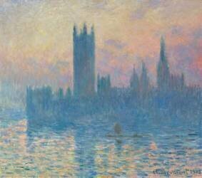 Les Chambres du Parlement (Claude Monet) - Muzeo.com