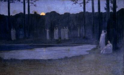 Les Chants de la nuit (Alphonse Osbert) - Muzeo.com