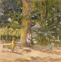 Les enfants au jardin (Edouard Vuillard) - Muzeo.com