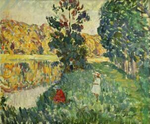 Les Etangs de St. Pierre (Henri Lebasque) - Muzeo.com