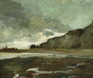 Les Falaises à Dieppe (Jacques-Emile Blanche) - Muzeo.com