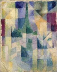Les Fenêtres Simultannées (Robert Delaunay) - Muzeo.com