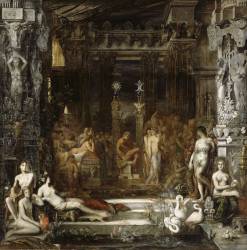 Les Filles de Thespius (Gustave Moreau) - Muzeo.com