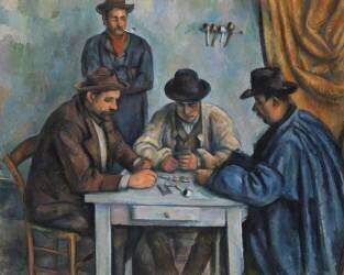 Les joueurs de cartes (Paul Cézanne) - Muzeo.com