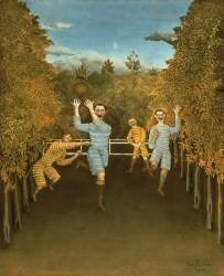 Les Joueurs de Football (Henri Rousseau) - Muzeo.com