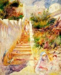 Les marches (Auguste Renoir) - Muzeo.com