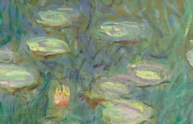 Les Nymphéas : Matin (Claude Monet) - Muzeo.com