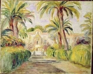 Les palmiers (Auguste Renoir) - Muzeo.com