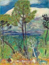 Les Pins (Pierre Bonnard) - Muzeo.com