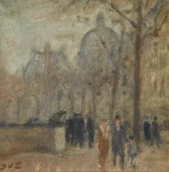 Les quais et l'Institut de France (Georges D'Espagnat) - Muzeo.com