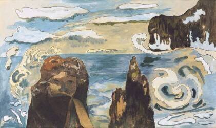 Les Roches Noires (Paul Gauguin) - Muzeo.com