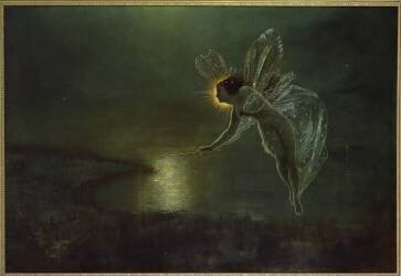 L'esprit de la nuit (John Atkinson Grimshaw) - Muzeo.com