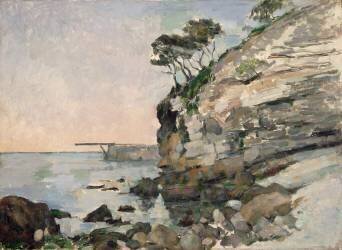 L'Estaque, effet du soir (Paul Cézanne) - Muzeo.com
