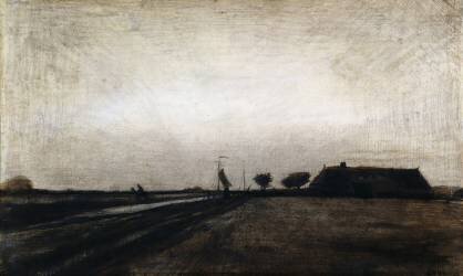 lever du soleil (Vincent van Gogh) - Muzeo.com