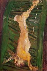 Lièvre sur un volet vert (Chaïm Soutine) - Muzeo.com