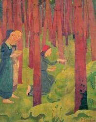 L'Incantation, ou Le Bois Sacré (Paul Serusier) - Muzeo.com
