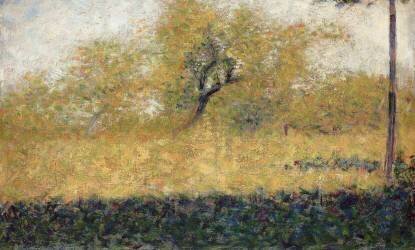 Lisière de bois au printemps (Georges Seurat) - Muzeo.com
