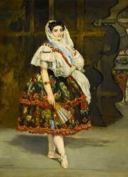 Lola of Valencia, spanish dancer (Edouard Manet) - Muzeo.com
