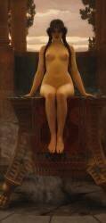 L'Oracle de Delphes (John William Godward) - Muzeo.com