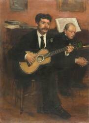 Lorenzo Pagans et Auguste De Gas (Edgar Degas) - Muzeo.com