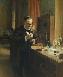 Louis Pasteur (1822-1895), chimiste et biologiste français (Albert Edelfelt) - Muzeo.com